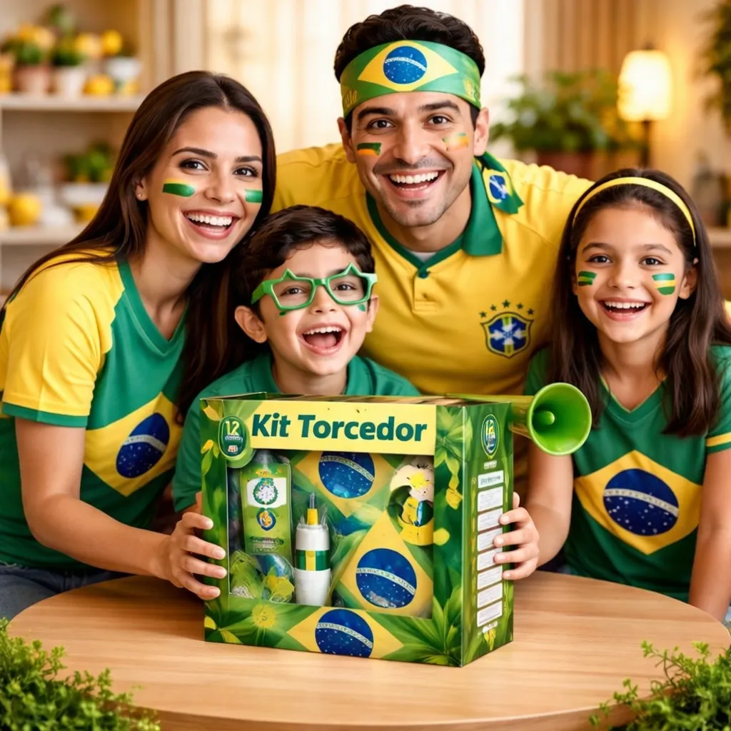 Kit Torcedor Brasil 3