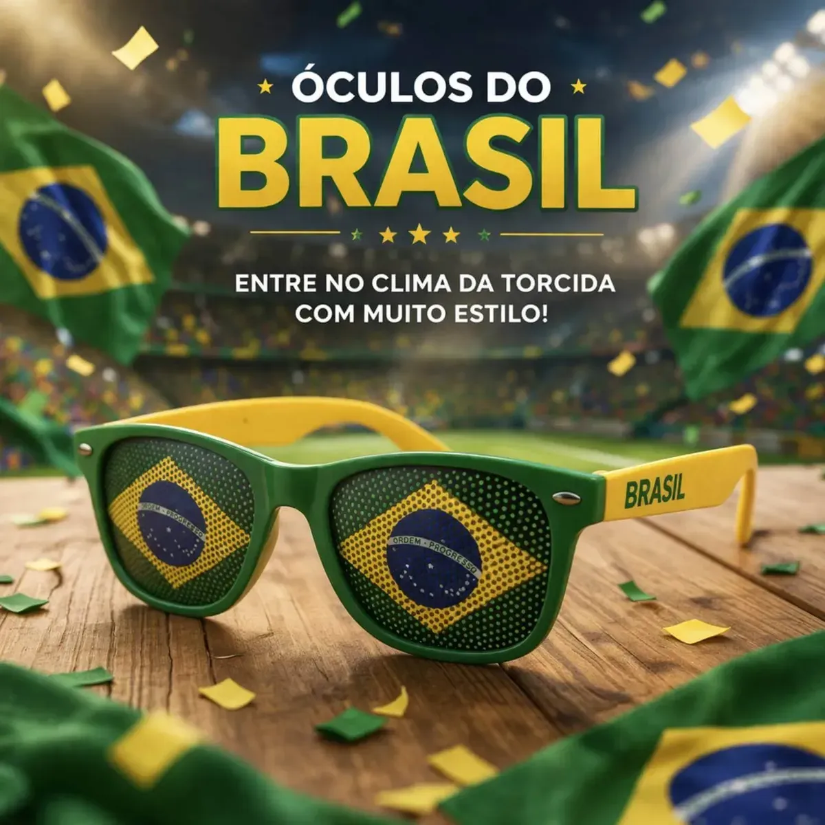 Kit Torcedor Brasil 2