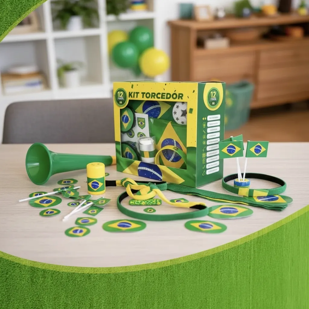Kit Torcedor Brasil 5